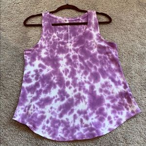 Old navy custom tie dyed tank top